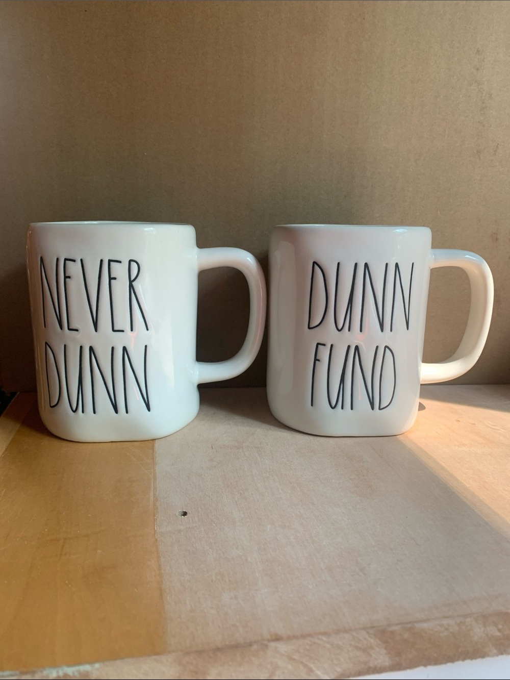 Rae Dunn never Dunn and Dunn fund